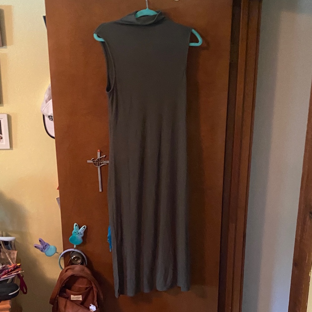 a new day Olive Green Sleeveless Maxi Dress